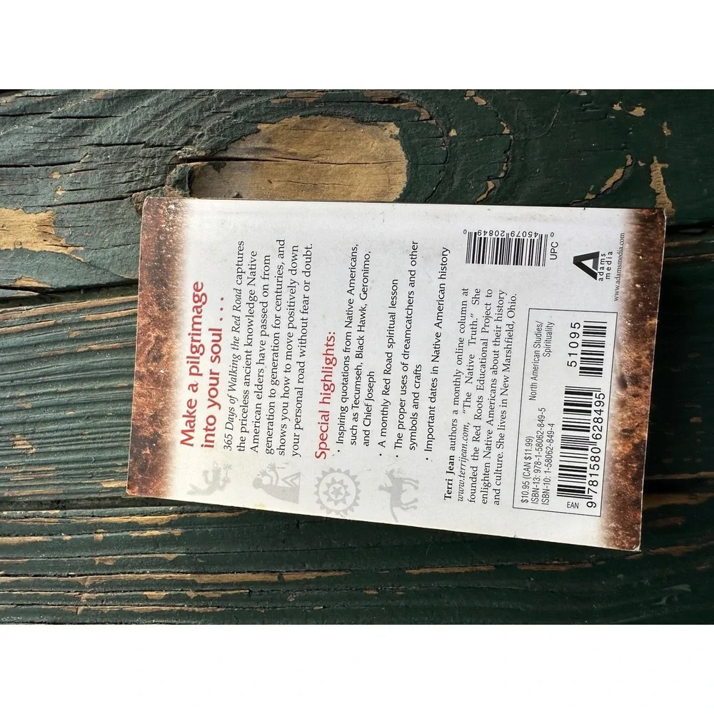 365‎ Days of Walking the Red Road Terri Jean Native American Spirituality Book